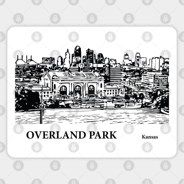 Overland Park Kansas Sticker by Lakeric